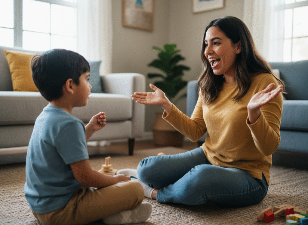 Atención conjunta en autismo: 7 estrategias para trabajarla en casa