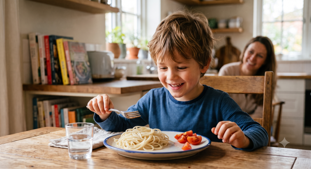Alimentación selectiva en niños con autismo: por qué pasa y cómo acompañarla en casa alimentación